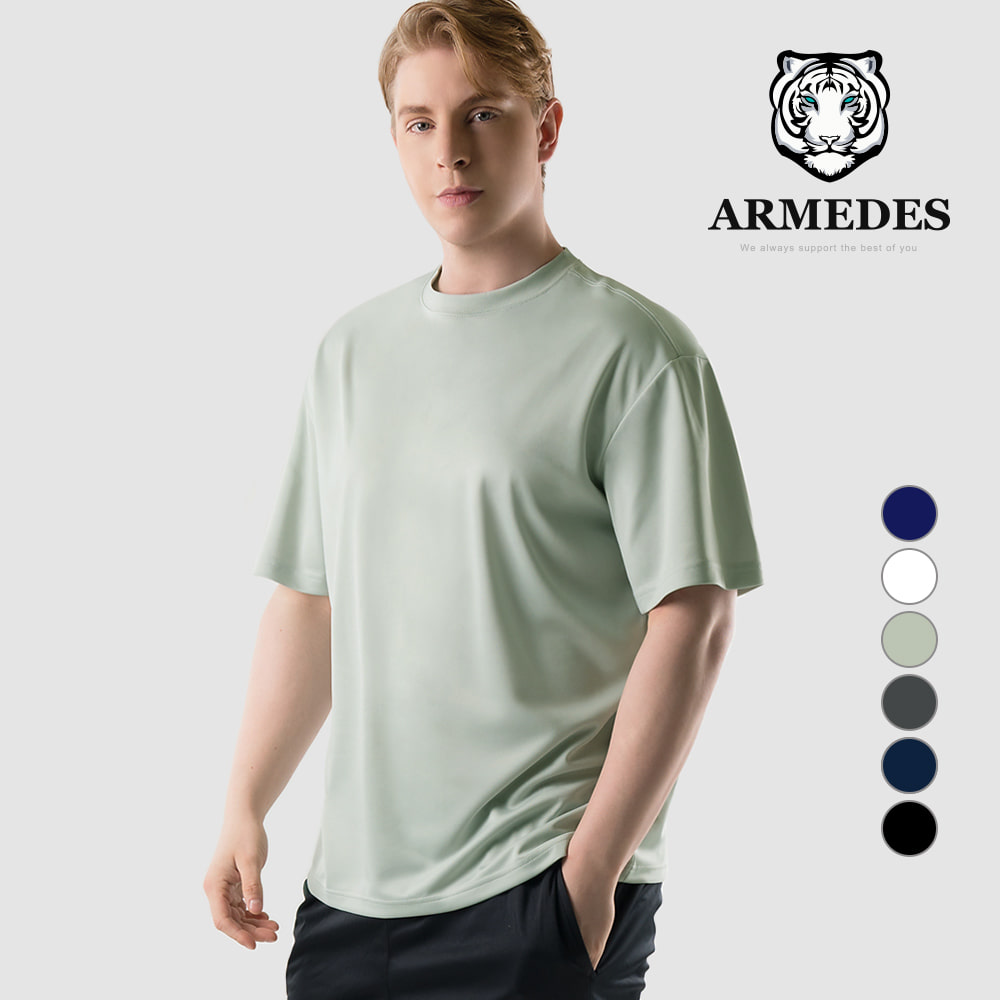 [AR-188] 아르메데스 오버핏 반팔 티셔츠