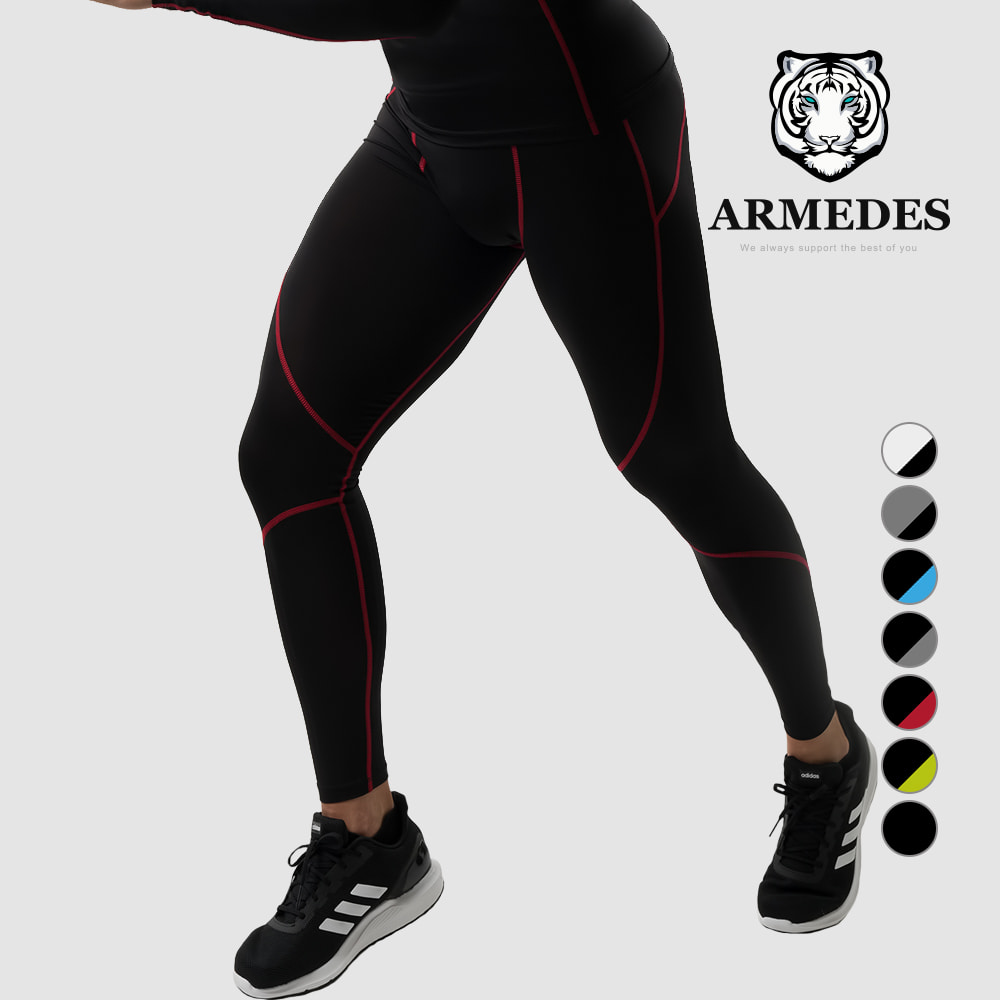 [AR-54] 아르메데스 기능성 언더레이어 베이스레이어 컴프레션 테크핏 운동복 긴바지