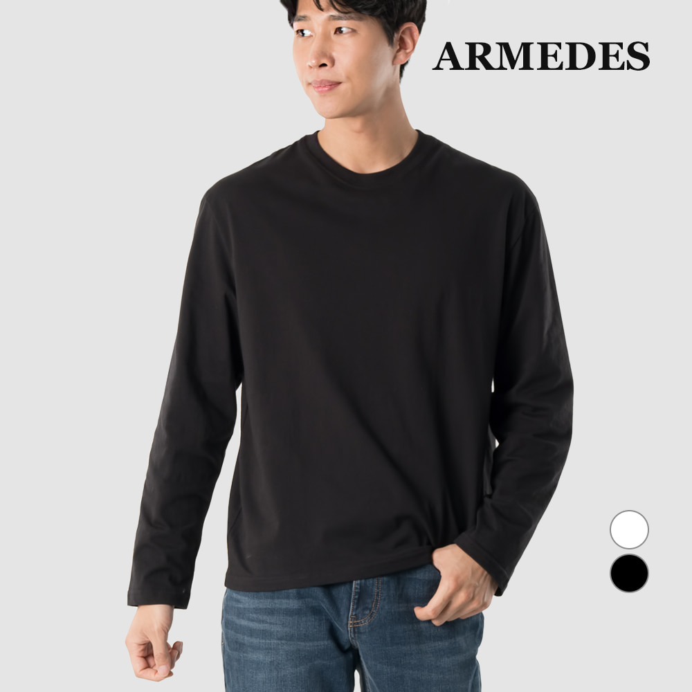 [AR-508] 아르메데스 긴소매 프리미엄 크루넥 티셔츠